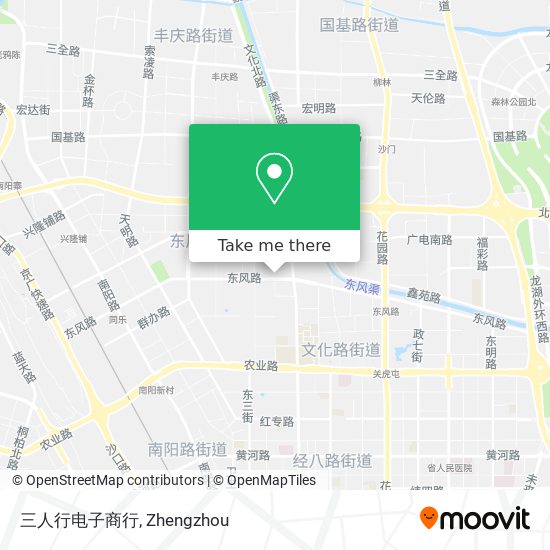 三人行电子商行 map