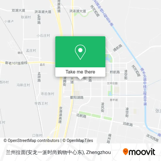 兰州拉面(安龙一派时尚购物中心东) map