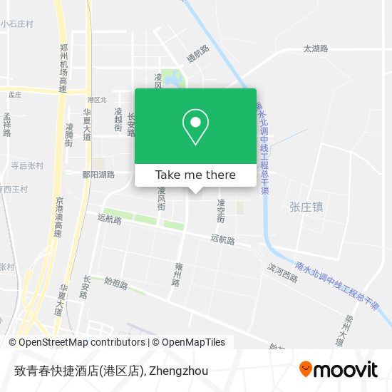 致青春快捷酒店(港区店) map