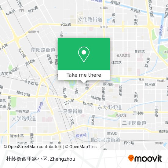 杜岭街西里路小区 map