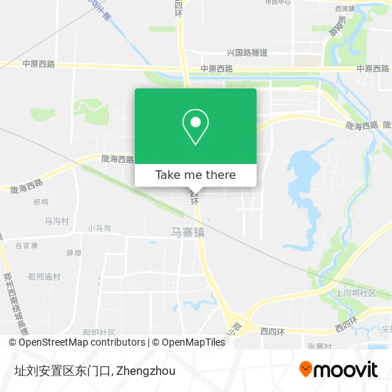 址刘安置区东门口 map