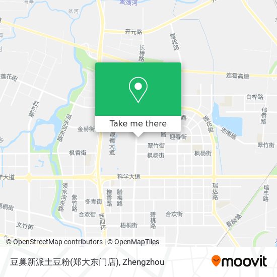 豆巢新派土豆粉(郑大东门店) map