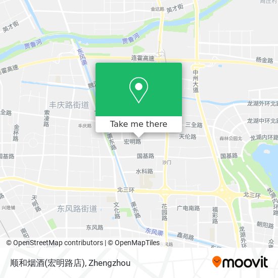 顺和烟酒(宏明路店) map