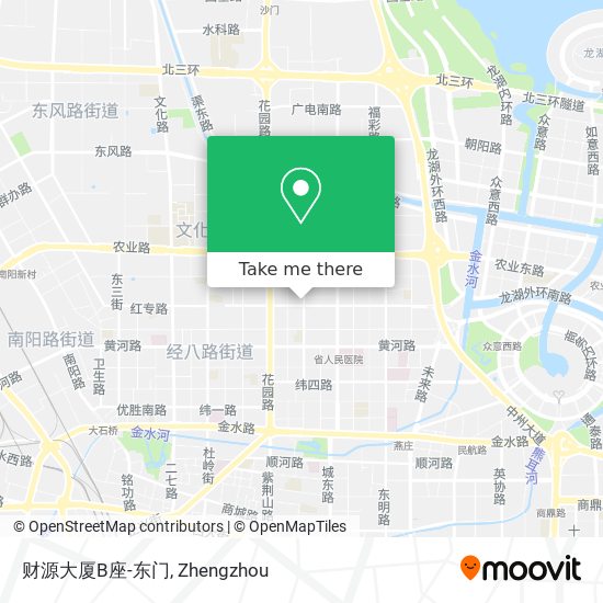 财源大厦B座-东门 map