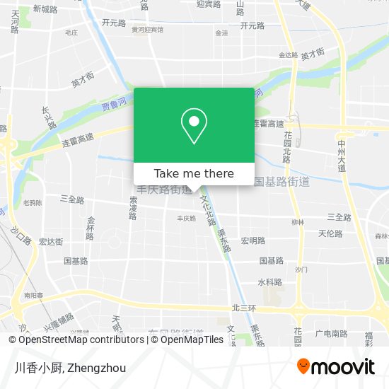 川香小厨 map