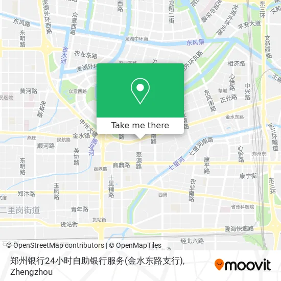 郑州银行24小时自助银行服务(金水东路支行) map