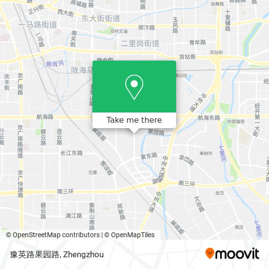 豫英路果园路 map