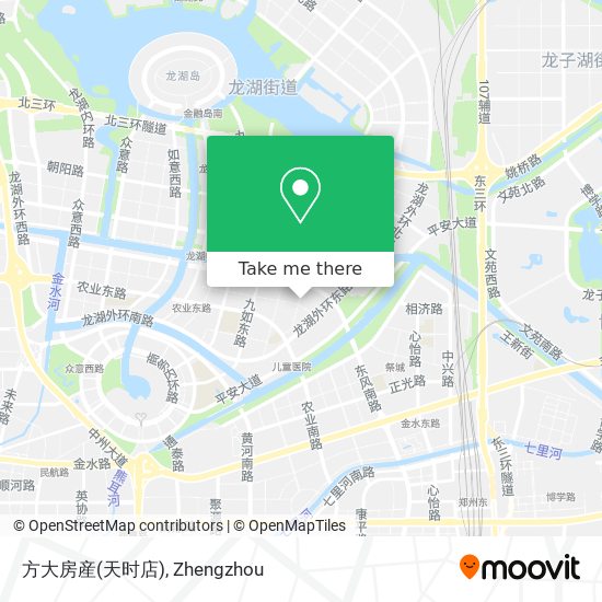 方大房産(天时店) map