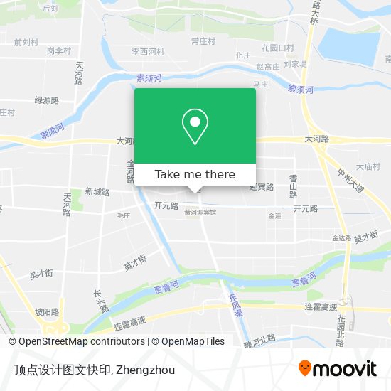 顶点设计图文快印 map