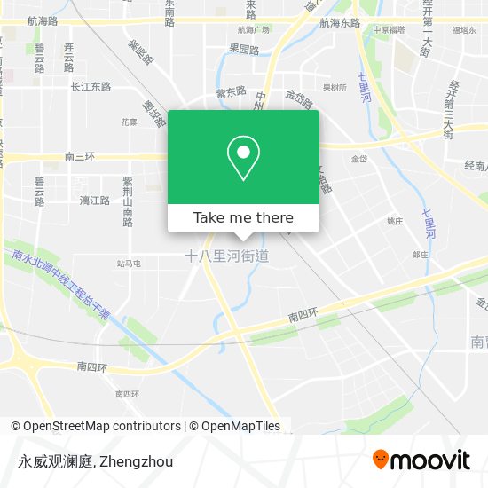 永威观澜庭 map
