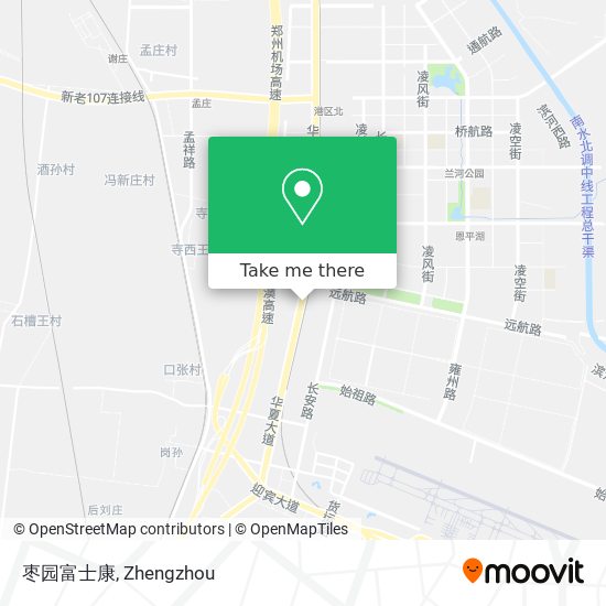 枣园富士康 map