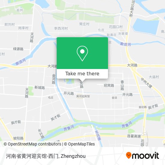 河南省黄河迎宾馆-西门 map