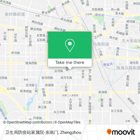 卫生局防疫站家属院-东南门 map