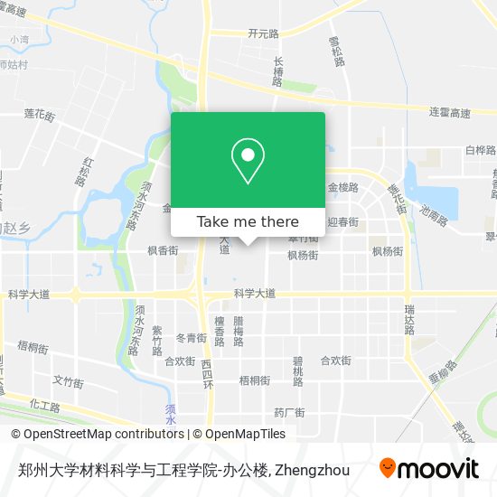 郑州大学材料科学与工程学院-办公楼 map