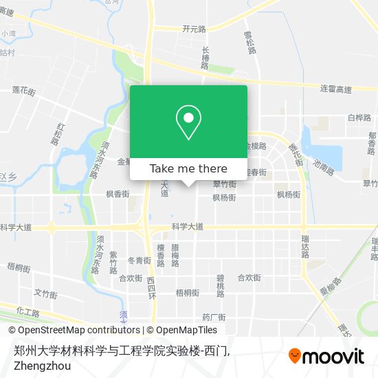 郑州大学材料科学与工程学院实验楼-西门 map