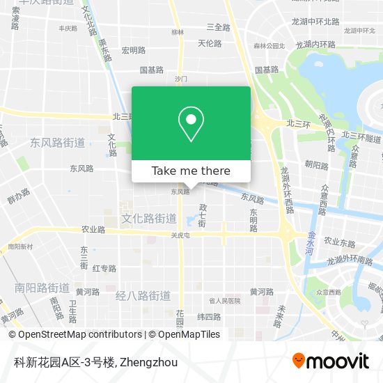 科新花园A区-3号楼 map