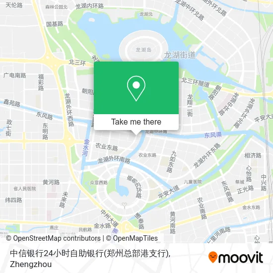 中信银行24小时自助银行(郑州总部港支行) map