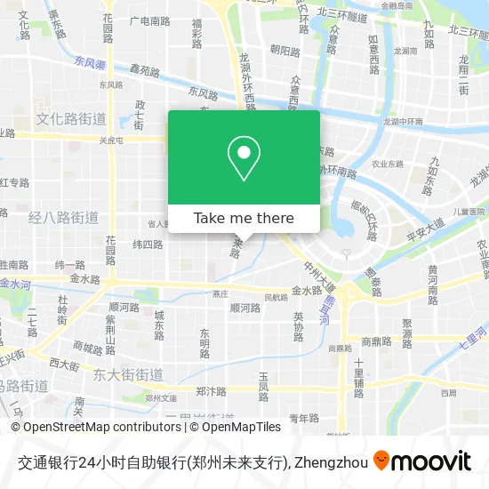 交通银行24小时自助银行(郑州未来支行) map