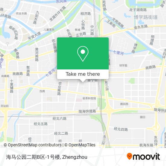 海马公园二期B区-1号楼 map