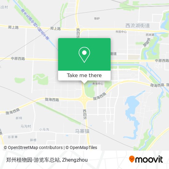 郑州植物园-游览车总站 map