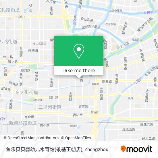 鱼乐贝贝婴幼儿水育馆(银基王朝店) map