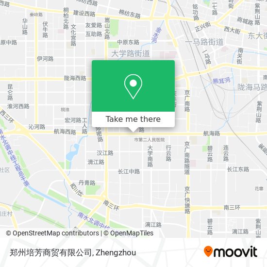 郑州培芳商贸有限公司 map