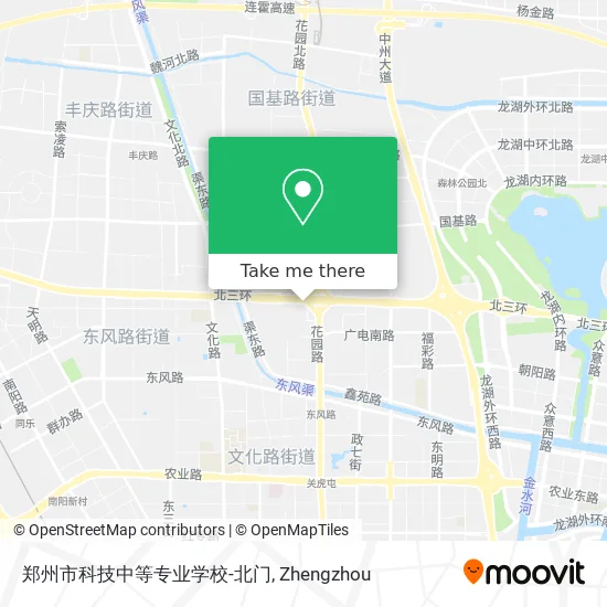 郑州市科技中等专业学校-北门 map