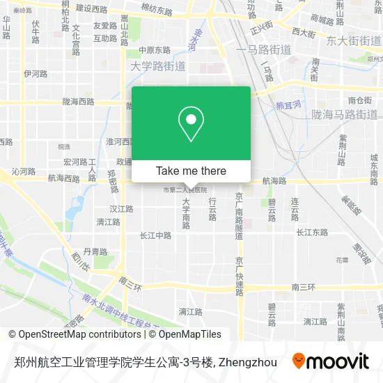 郑州航空工业管理学院学生公寓-3号楼 map