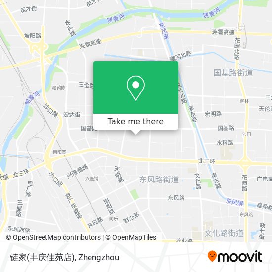 链家(丰庆佳苑店) map