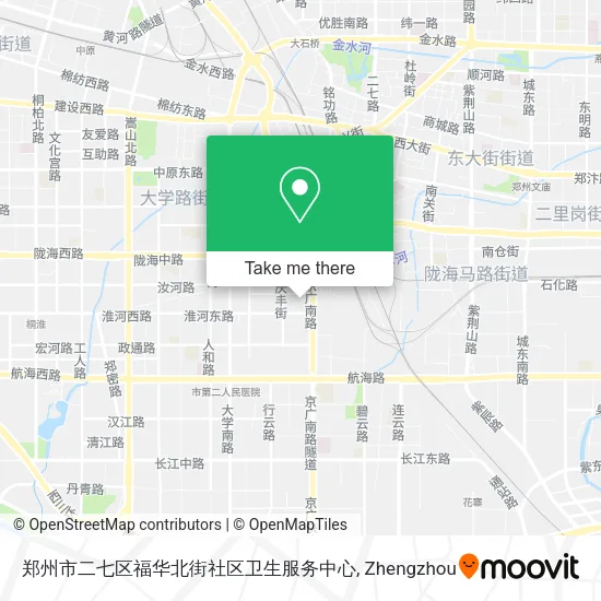 郑州市二七区福华北街社区卫生服务中心 map