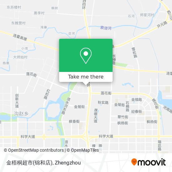 金梧桐超市(锦和店) map