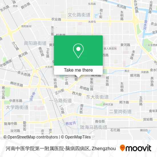 河南中医学院第一附属医院-脑病四病区 map