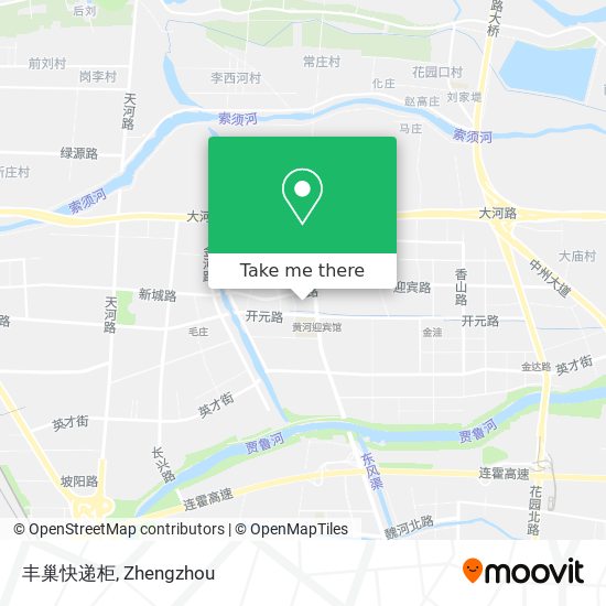 丰巢快递柜 map