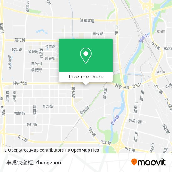 丰巢快递柜 map