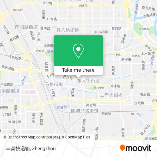 丰巢快递箱 map
