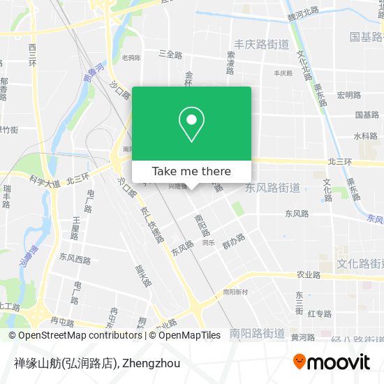 禅缘山舫(弘润路店) map