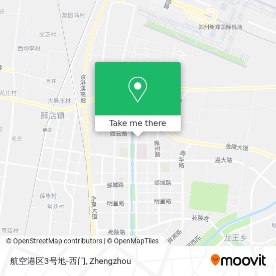 航空港区3号地-西门 map