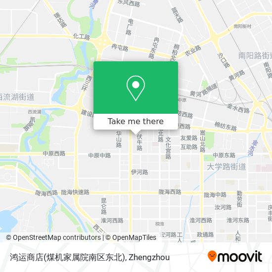 鸿运商店(煤机家属院南区东北) map