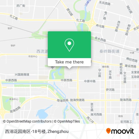 西湖花园南区-18号楼 map