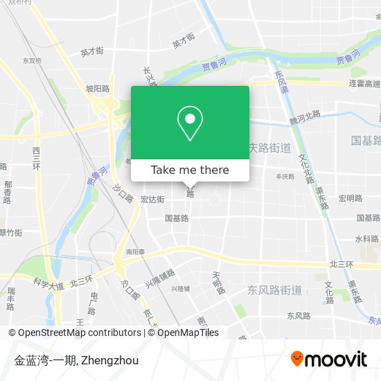 金蓝湾-一期 map