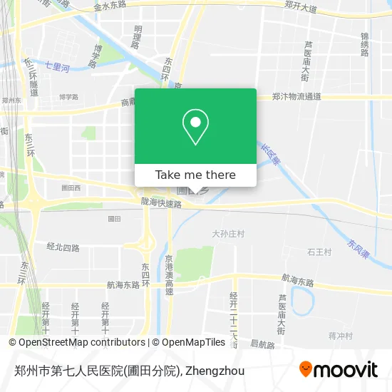 郑州巿第七人民医院(圃田分院) map