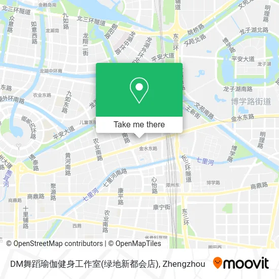 DM舞蹈瑜伽健身工作室(绿地新都会店) map