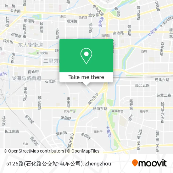 s126路(石化路公交站-电车公司) map