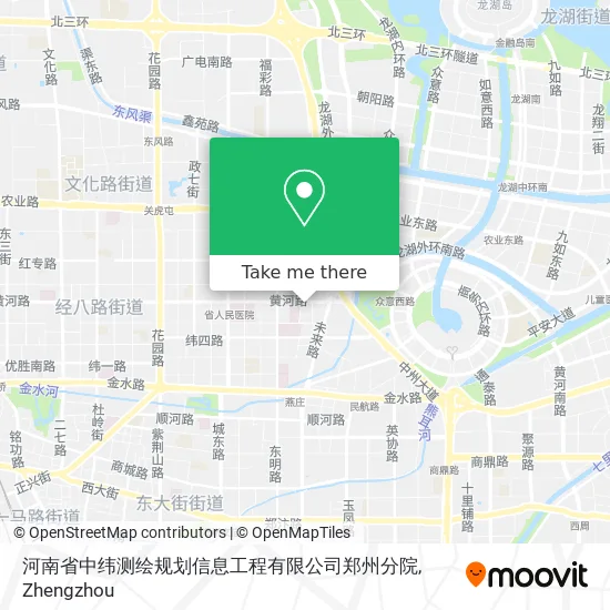 河南省中纬测绘规划信息工程有限公司郑州分院 map