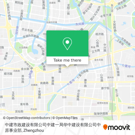 中建市政建设有限公司中建一局华中建设有限公司中原事业部 map
