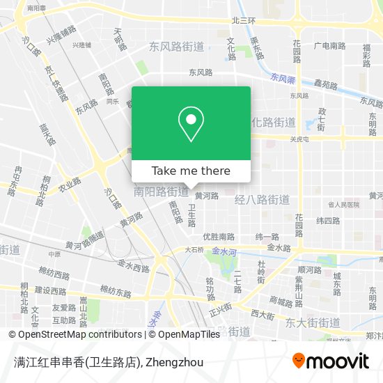 满江红串串香(卫生路店) map