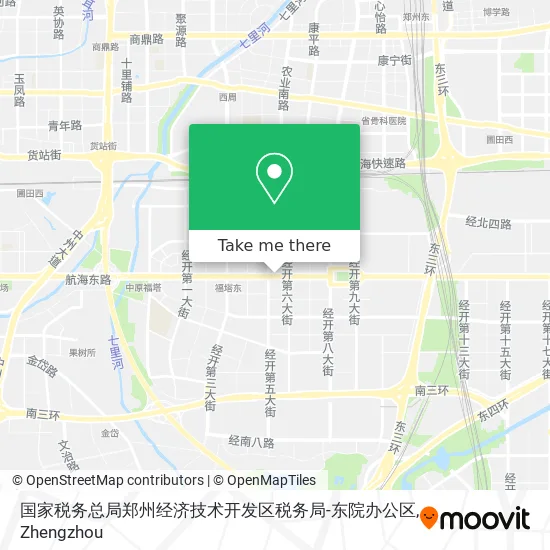 国家税务总局郑州经济技术开发区税务局-东院办公区 map