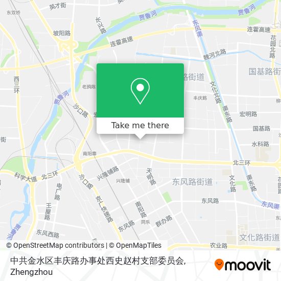 中共金水区丰庆路办事处西史赵村支部委员会 map