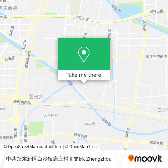 中共郑东新区白沙镇康庄村党支部 map