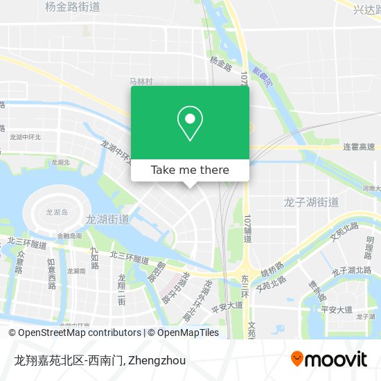 龙翔嘉苑北区-西南门 map